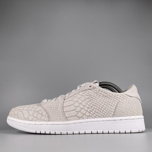 Nike Air Jordan 1 Retro Low NS Men’s 10 Gray Suede Basketball Sneaker Casual GUC main image 9
